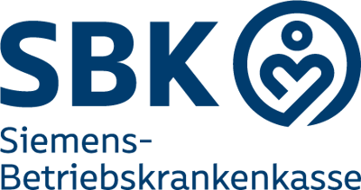 Logo Siemens-Betriebskrankenkasse in dunkelblau –&nbsp;Website